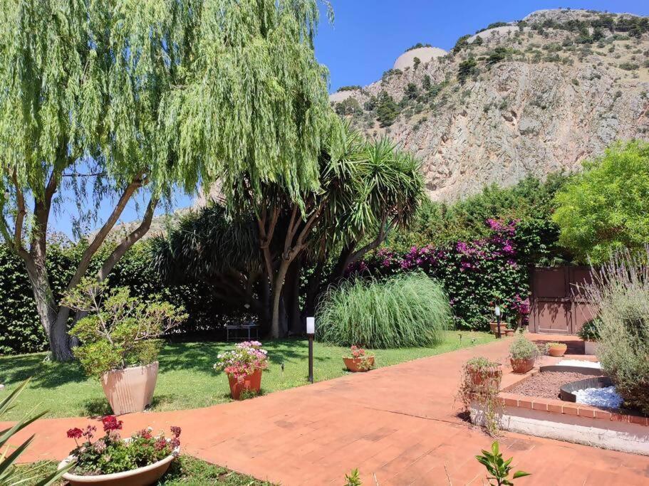 Da Nonna Cettina Appartamento In Villa Con Piscina Palermo Eksteriør billede